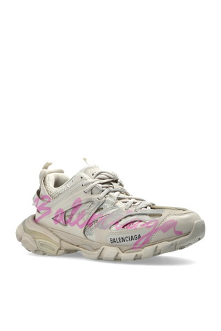 Balenciaga cream ‘Track’ sports shoes 4