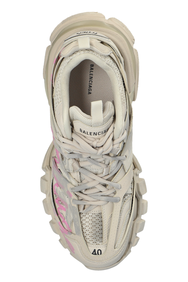 Balenciaga cream ‘Track’ sports shoes 6