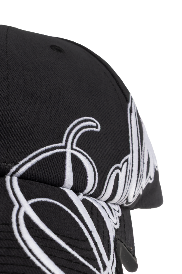 Balenciaga BLACK Baseball cap 4