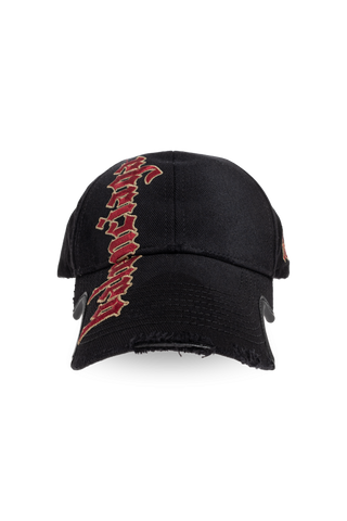 Balenciaga BLACK Baseball cap 1