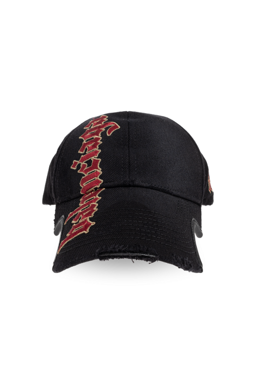 Balenciaga BLACK Baseball cap 1