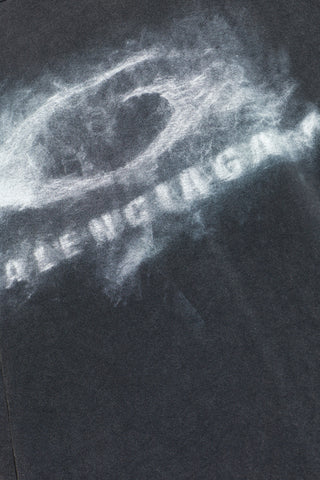 Balenciaga GREY T-shirt with printed logo 5
