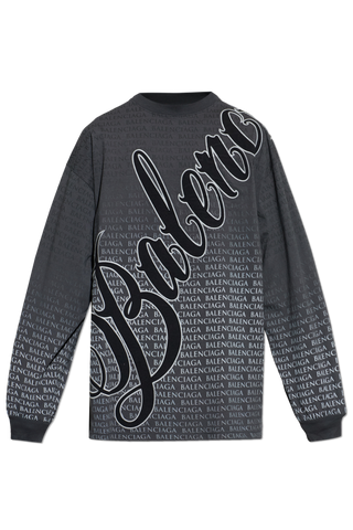 Balenciaga GREY Long-sleeve T-shirt 1