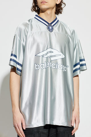 Balenciaga GREY V-neck T-shirt 3