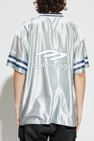 Balenciaga GREY V-neck T-shirt 4