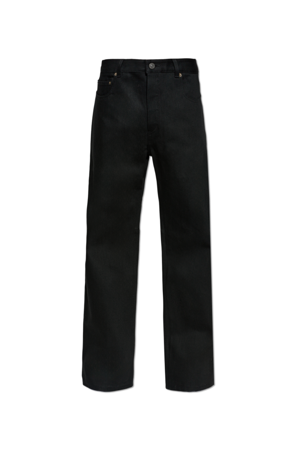 Balenciaga BLACK Wide-leg jeans 1