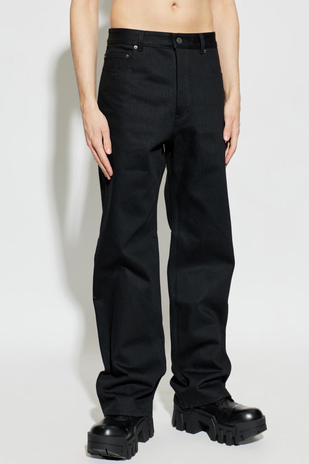 Balenciaga BLACK Wide-leg jeans 3