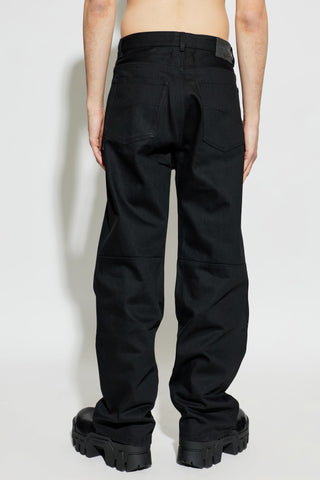 Balenciaga BLACK Wide-leg jeans 4