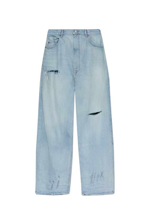 Balenciaga BLUE Wide-leg jeans 1
