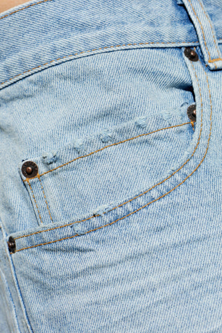 Balenciaga BLUE Wide-leg jeans 5
