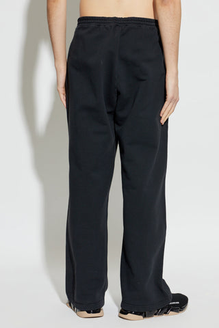Balenciaga BLACK Sweatpants with straight-leg cuffs 4
