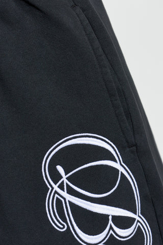 Balenciaga BLACK Sweatpants with straight-leg cuffs 5