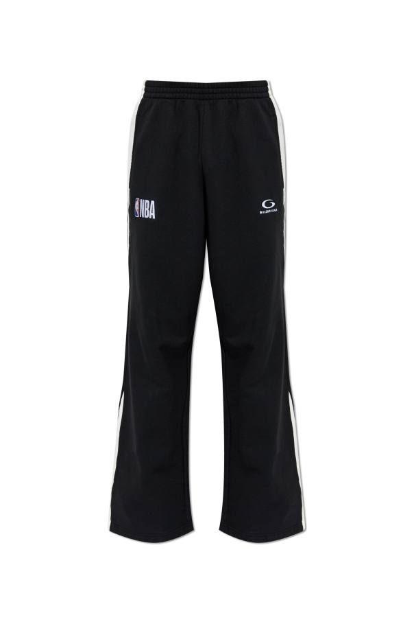 Balenciaga BLACK Sweatpants with straight legs 1