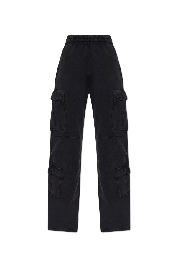 Balenciaga BLACK Cargo sweatpants 1