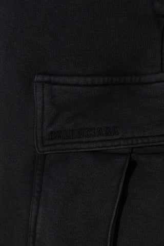 Balenciaga BLACK Cargo sweatpants 5