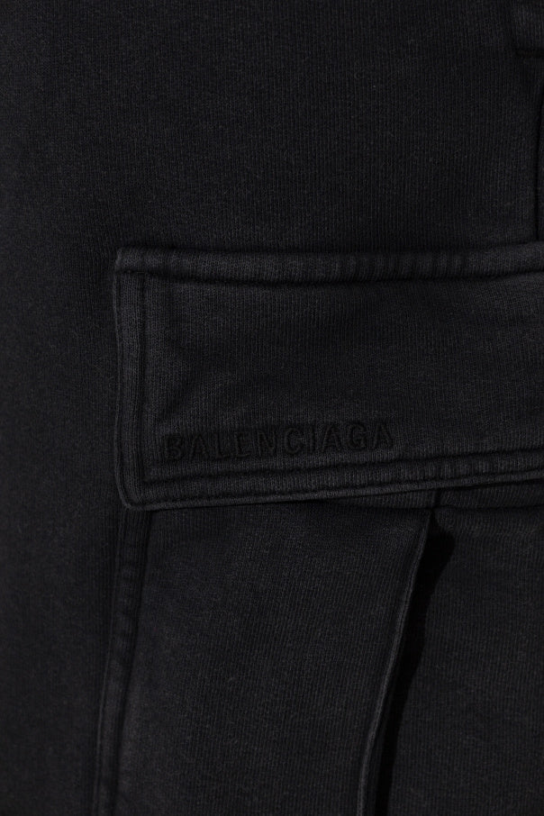 Balenciaga BLACK Cargo sweatpants 5