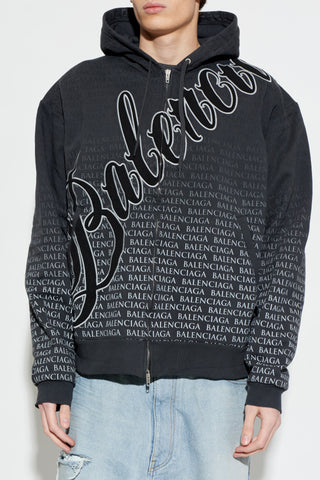 Balenciaga BLACK Sweatshirt with logo 3
