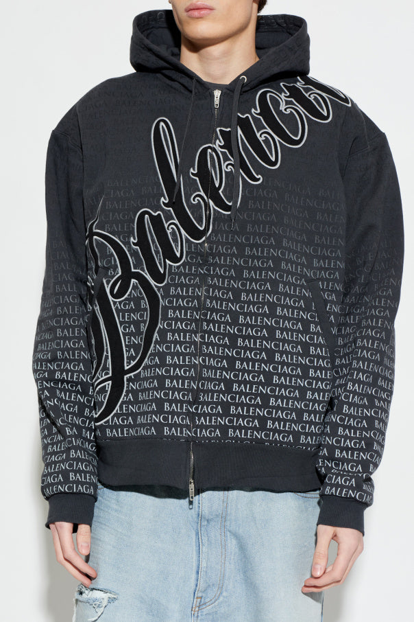 Balenciaga BLACK Sweatshirt with logo 3