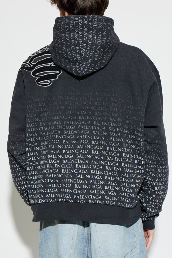 Balenciaga BLACK Sweatshirt with logo 4