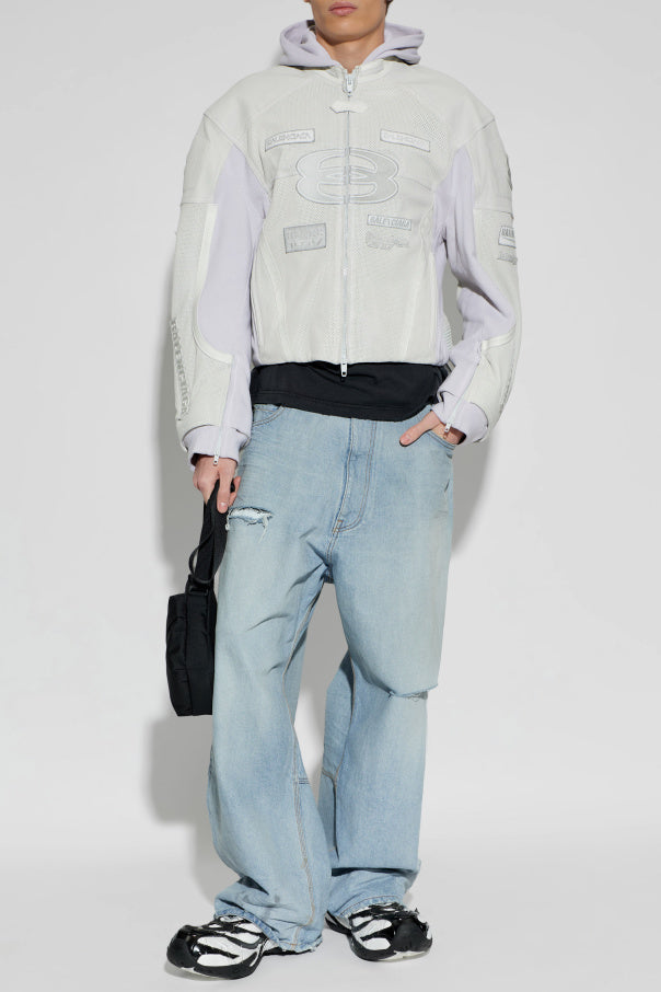 Balenciaga WHITE ‘Soleless’ sports shoes 3