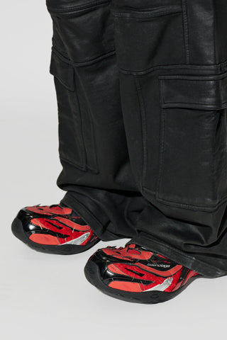 Balenciaga RED ‘Soleless’ sports shoes 2