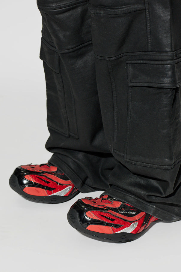 Balenciaga RED ‘Soleless’ sports shoes 2