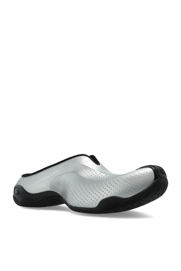 Balenciaga SILVER 'Basketball' shoes 4