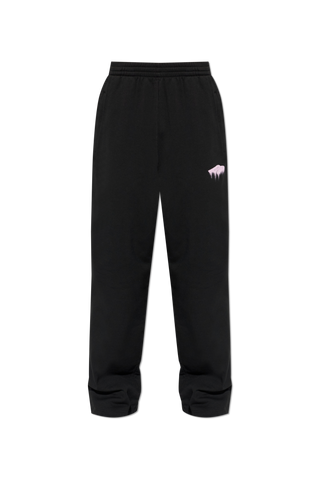 Balenciaga BLACK Wide-leg sweatpants 1