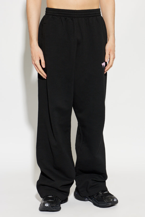 Balenciaga BLACK Wide-leg sweatpants 3