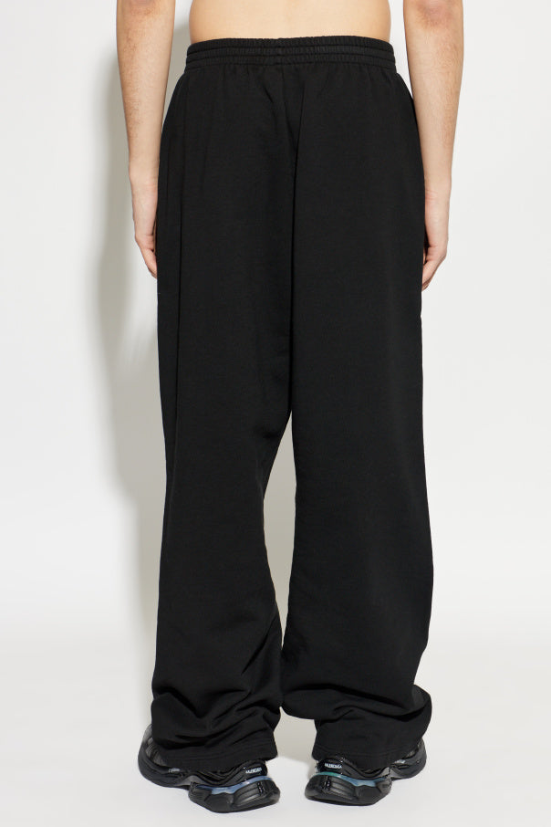 Balenciaga BLACK Wide-leg sweatpants 4