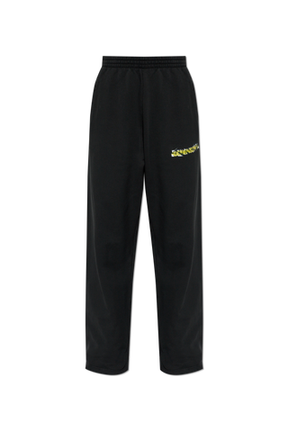 Balenciaga BLACK Wide-leg sweatpants 1