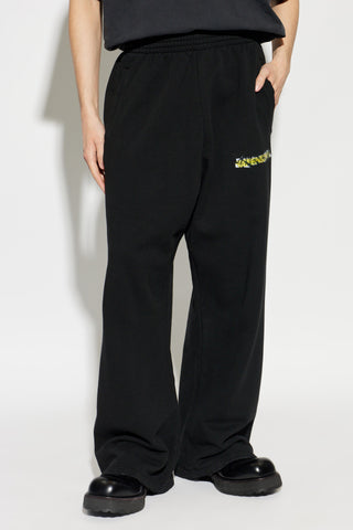 Balenciaga BLACK Wide-leg sweatpants 3