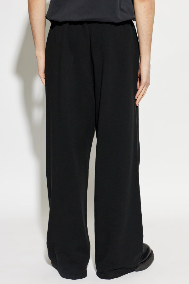 Balenciaga BLACK Wide-leg sweatpants 4