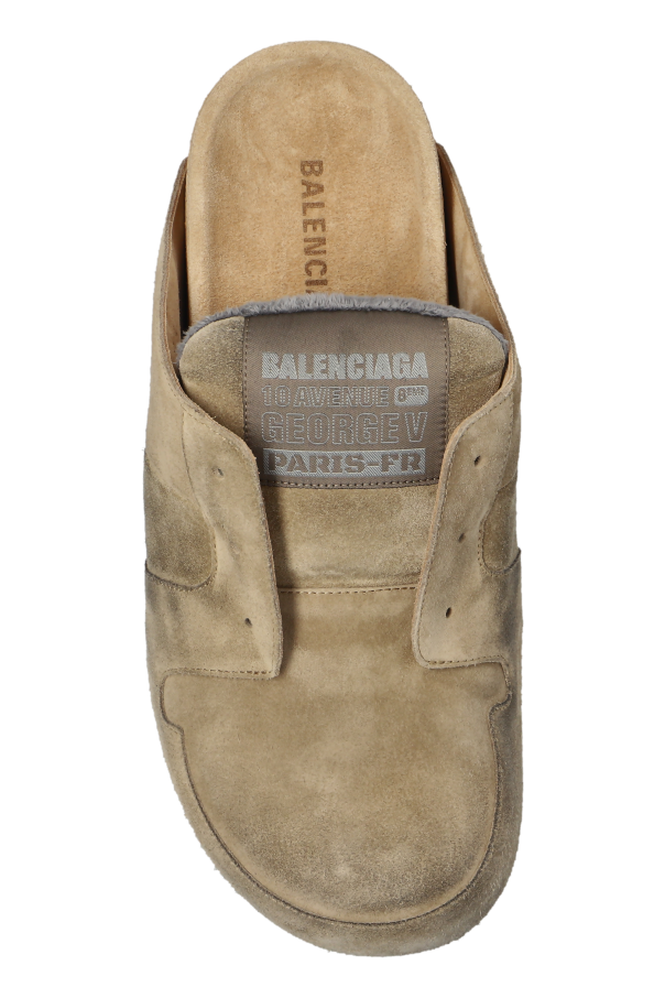 Balenciaga BROWN ‘Dumbo’ flip-flops 6
