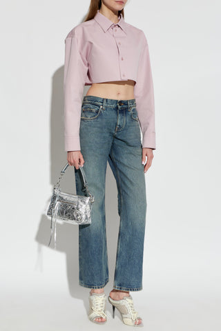 Balenciaga BLUE Jeans with ‘Vintage’ effect 2
