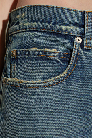 Balenciaga BLUE Jeans with ‘Vintage’ effect 5