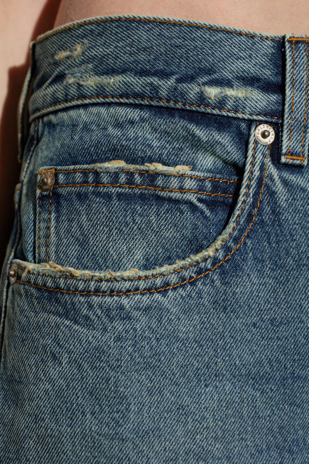 Balenciaga BLUE Jeans with ‘Vintage’ effect 5