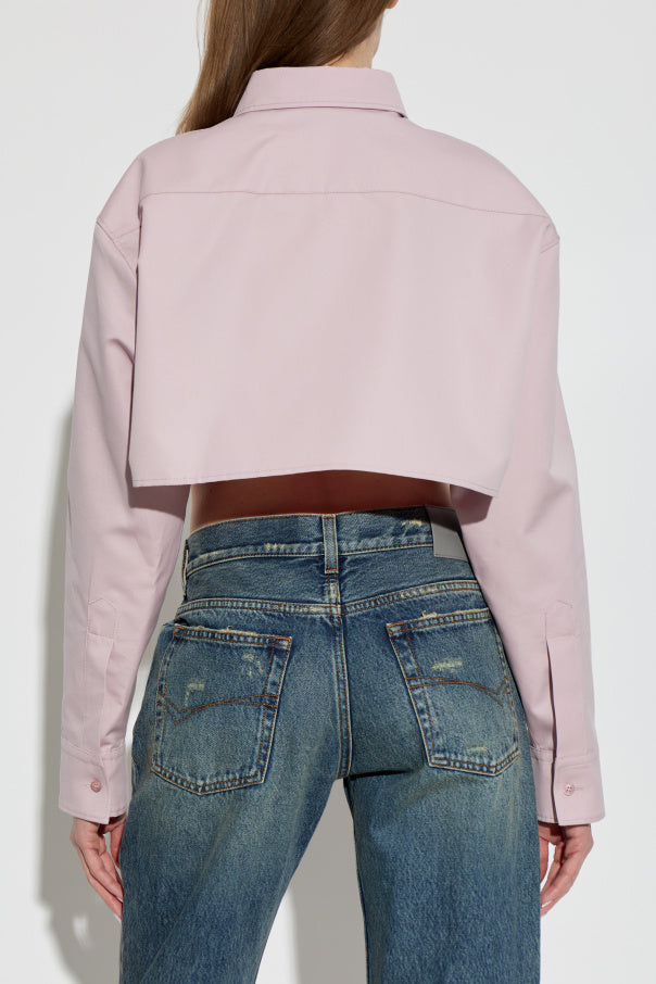 Balenciaga PINK Short shirt 4