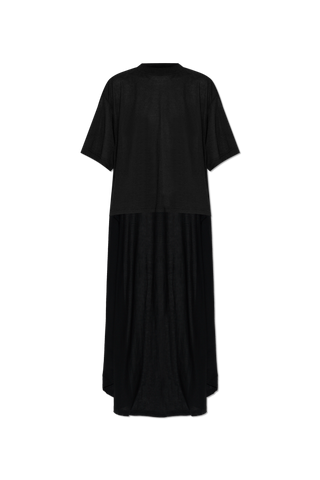 Balenciaga BLACK Asymmetrical Cut Top 1