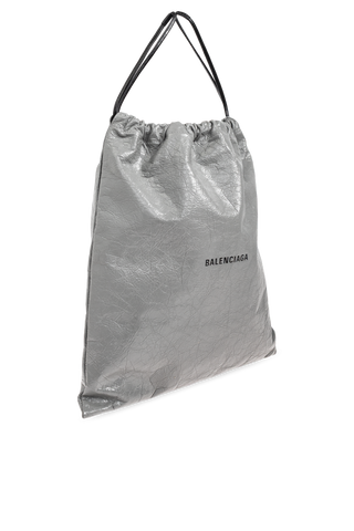 Balenciaga GREY 'Dustbag' type Shopper bag 4