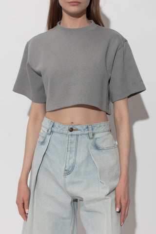 Balenciaga GREY Short oversized top 3