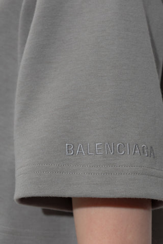 Balenciaga GREY Short oversized top 5