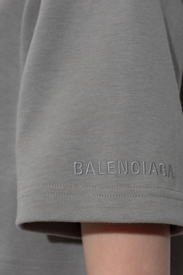 Balenciaga GREY Short oversized top 5