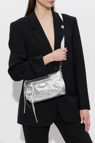 Balenciaga SILVER ‘Le City Moto Mini’ shoulder bag 2