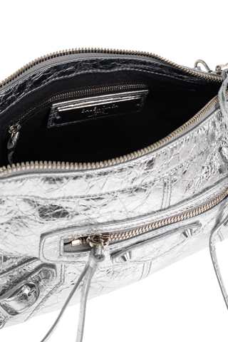Balenciaga SILVER ‘Le City Moto Mini’ shoulder bag 5