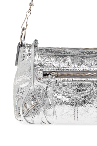 Balenciaga SILVER ‘Le City Moto Mini’ shoulder bag 6