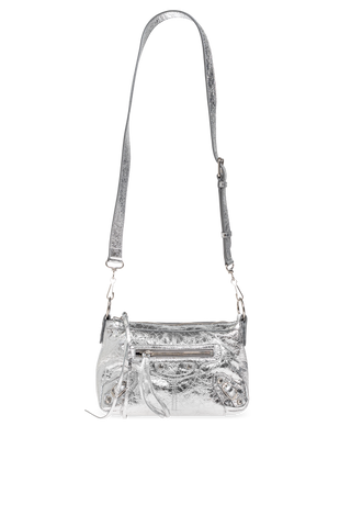 Balenciaga SILVER ‘Le City Moto Mini’ shoulder bag 7
