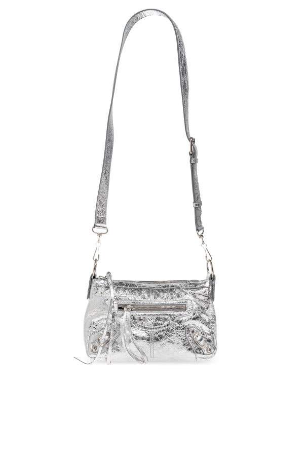 Balenciaga SILVER ‘Le City Moto Mini’ shoulder bag 7