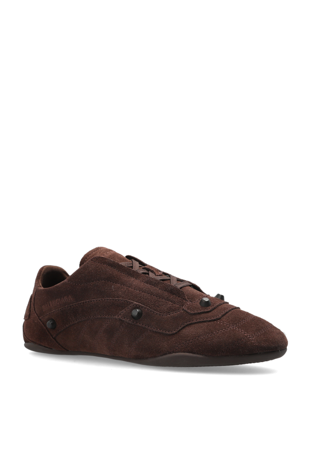Balenciaga BROWN ‘City’ sports shoes 4
