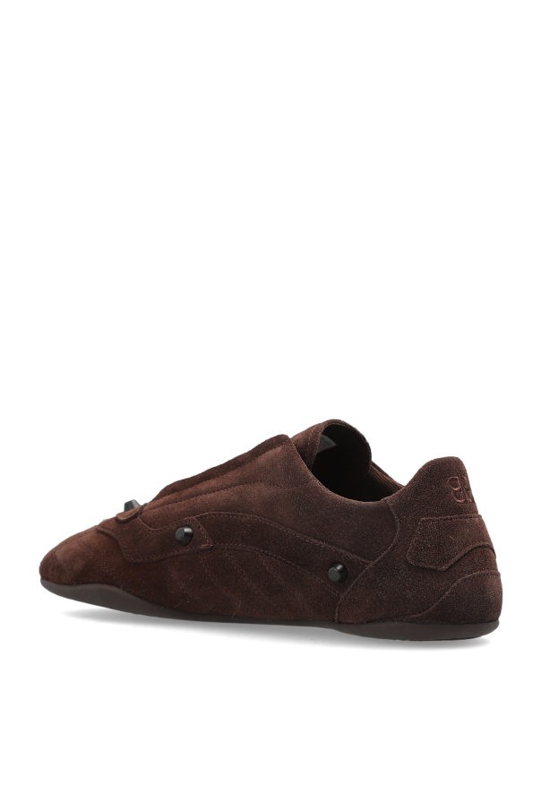 Balenciaga BROWN ‘City’ sports shoes 5